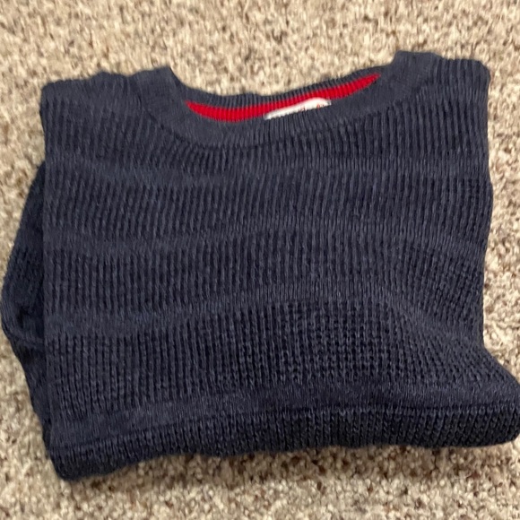 Cat & Jack Boys Navy Crewneck Sweater – Size Small (6/7) - Picture 9 of 9